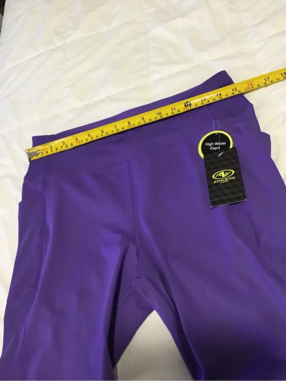 Athletic Works Purple Performance Leggings